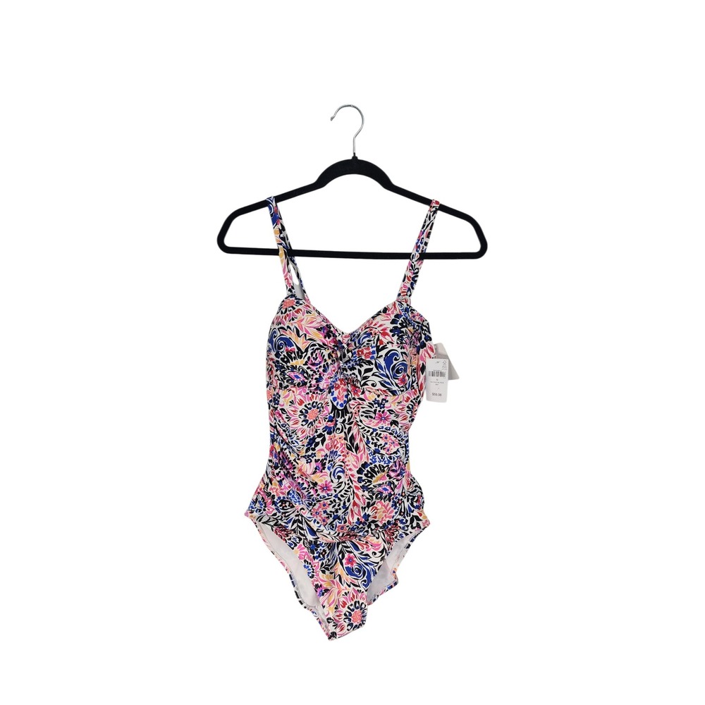 Leilani One Piece Swimsuit Women 10 Multicolor New With Tags